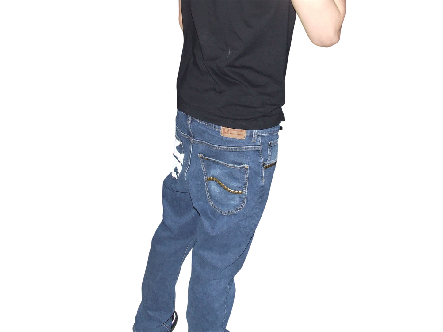 Straight fit reworked Lee Jeans